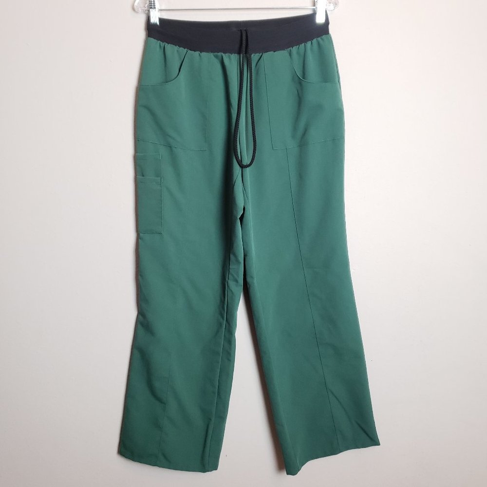 Ave by Medline Hunter Green Comfort Waist Scrub Pants Medium